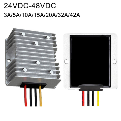 24VDC to 48VDC 3A to 42A Non-isolated Waterproof Step-up DC-DC Converter Para sa Golf Car