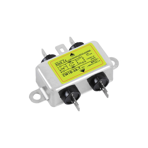 CW1B-1A/3A/6A/10A-T(B2) /T(B1) 115/250VAC Insert Uri ng Koneksyon Single-Phase EMI Power Filter