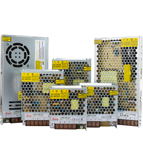 S&eacute;ria LRS 35W/50W/60W/75W/100W/120W/150W/200W/250W/350W/400W/500W/600W uzavret&yacute; sp&iacute;nan&yacute; zdroj 
