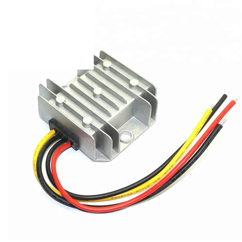 24VDC-12VDC 10A 120W ตัวแปลง DC-DC ที่ไม่ได้รับการแก้ไขขั้นตอนลงหม้อแปลง