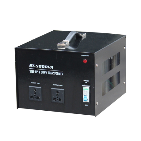 5000VA 110V p&acirc;nă la 220V Transformator portabil Step Up