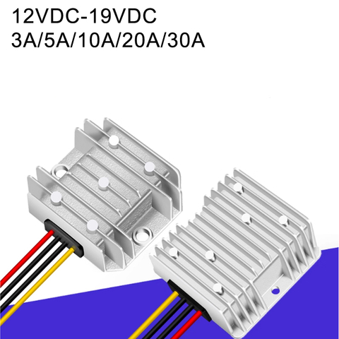 12V till 19VDC 3A till 30A Icke-isolerad IP68 h&ouml;geffektiv vattent&auml;t DC-DC-omvandlare