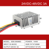 24VDC-ից 48VDC 3A-ից 42A Ոչ մեկուսացված անջրանցիկ բարձրացող DC-DC փոխարկիչ գոլֆի մեքենայի համար