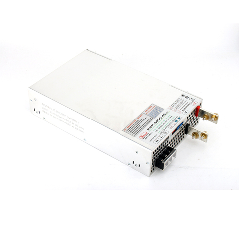 RSP-2000 2000W Single Output Switching Power Supply na may PFC, 24V-150V Adjustable, 91% Efficiency, Industrial Grade