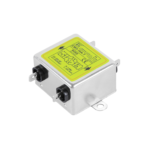 CW3-3A/6A/10A/20A/30A-T Insert Connection Single-Phase General Purpose Single Pole o Bipolar Power Filter EMI Filter