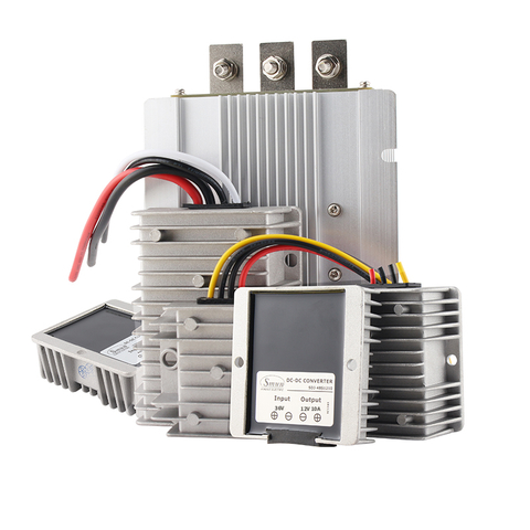 12V/24VDC na 5VDC 3A na 60A Neizolovan&yacute; vodotesn&yacute; IP68 Buck DC-DC menič 