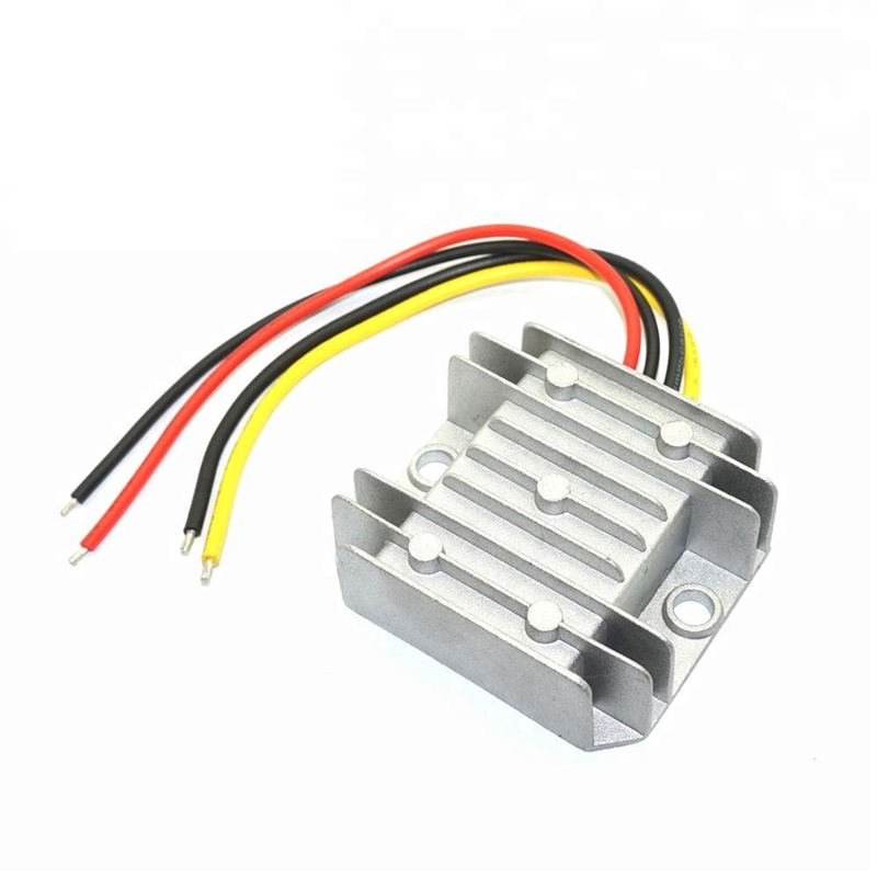 24VDC-12VDC 10A 120W ตัวแปลง DC-DC ที่ไม่ได้รับการแก้ไขขั้นตอนลงหม้อแปลง