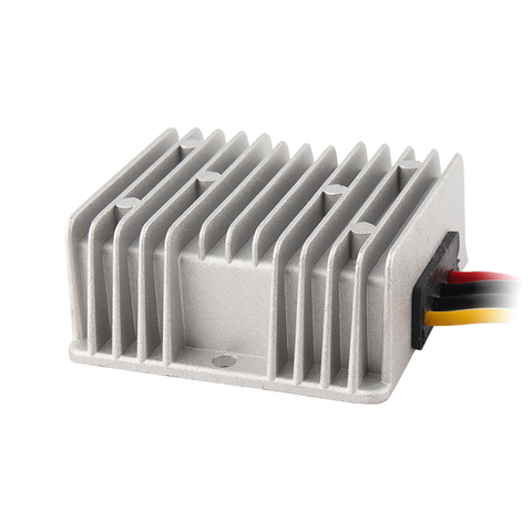 9-40VDC кірісі 19VDC 5-15A Бір шығысы оқшауланбаған су өткізбейтін күшейту-Бак DC-DC түрлендіргіші Автокөлік түрлендіргіші